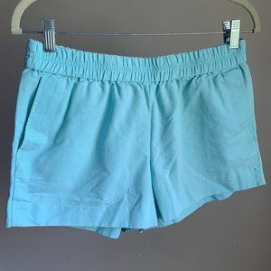 J CREW Women’s Short, Mint Small, Cotton Elastic